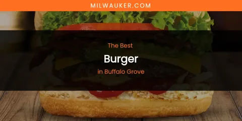 The Absolute Best Burger in Buffalo Grove