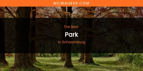 Schaumburg's Best Park