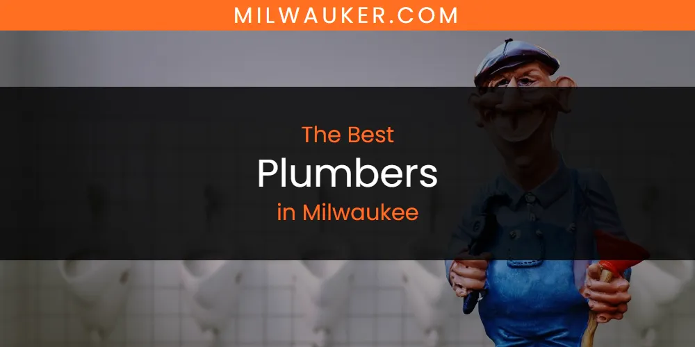 Milwaukee's Best Plumbers [Updated 2025]