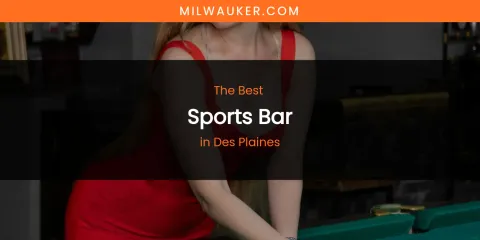 The Absolute Best Sports Bar in Des Plaines